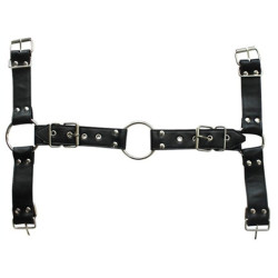 KinkHarness Harnais et Collier Optor Noir